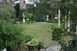 Small backyard with minimal turf - Low Maintenance Landscaping Tips