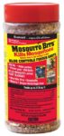 Mosquito Granules contain bt to kill mosquito larva. It is not toxic to anything else.