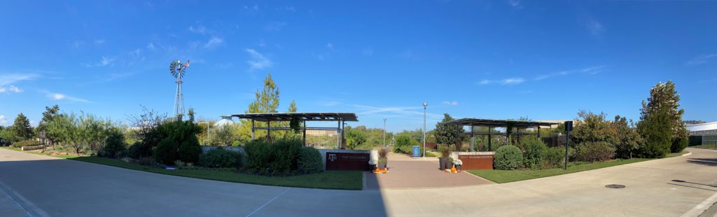 Entrance to the Leach Teaching Gardens