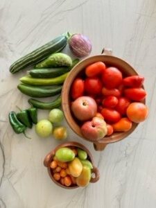 vegetables from the july vegetable gardening checklist